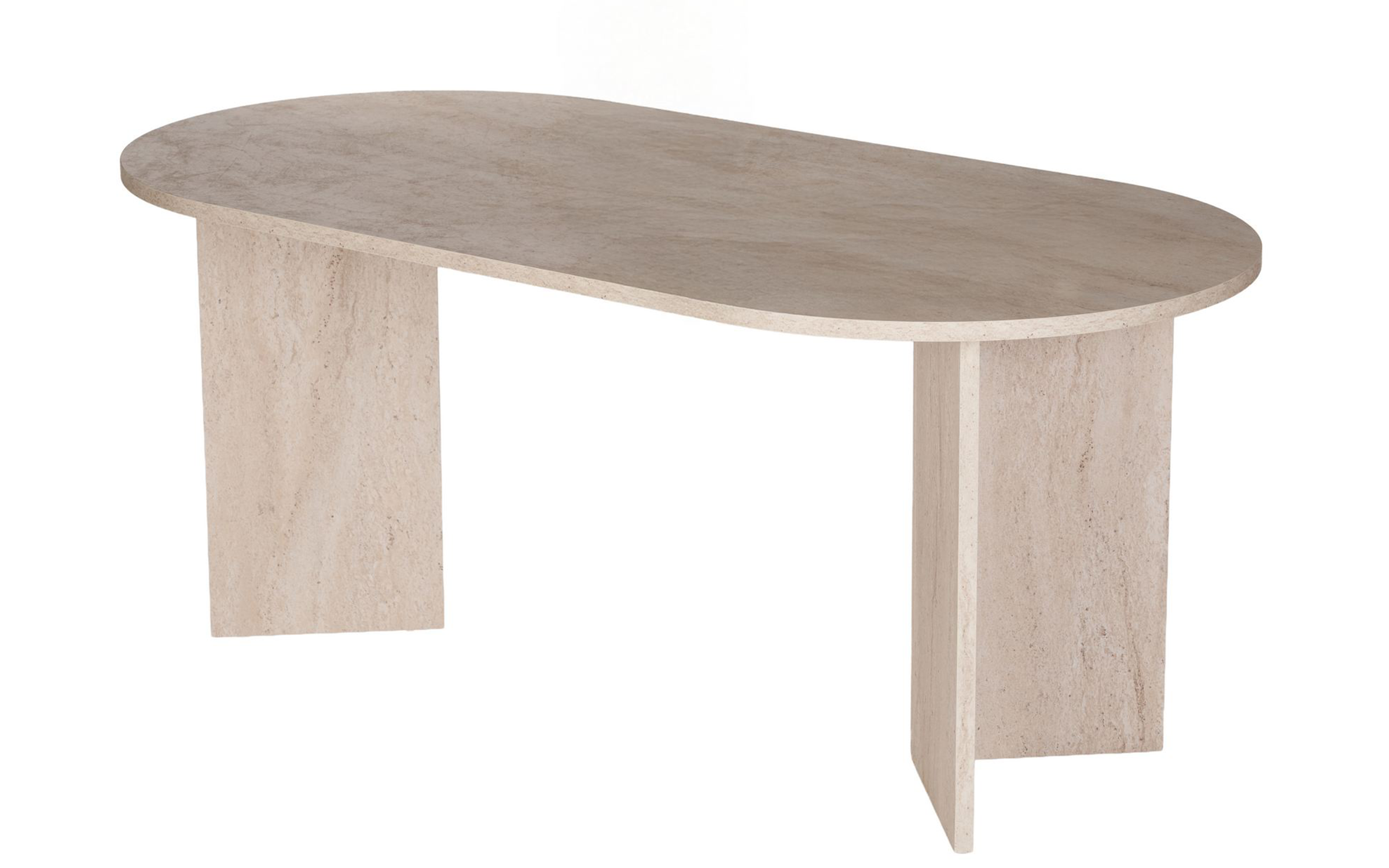 Masa dining Sablin, decor travertin  4